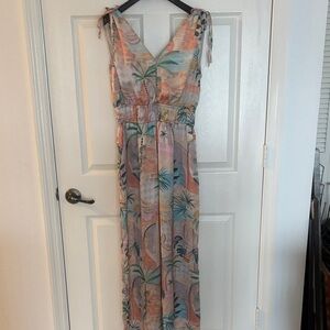 Dress forum Tropical Print jumpsuit